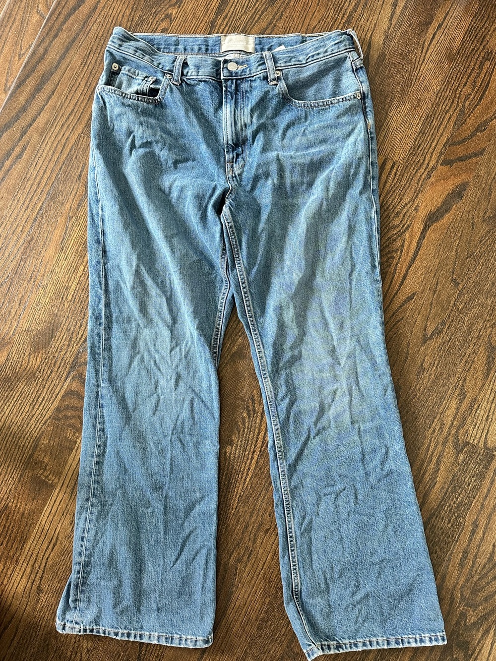 Everlane The Slouch Bootcut Jeans Women’s 31 Regular Blue Denim